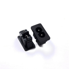 New product JECJR-201S C8 electrical  power  plug and socket female power connector